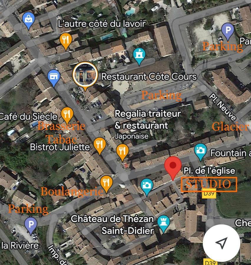 Le Studio En Provence Saint Didier  Экстерьер фото